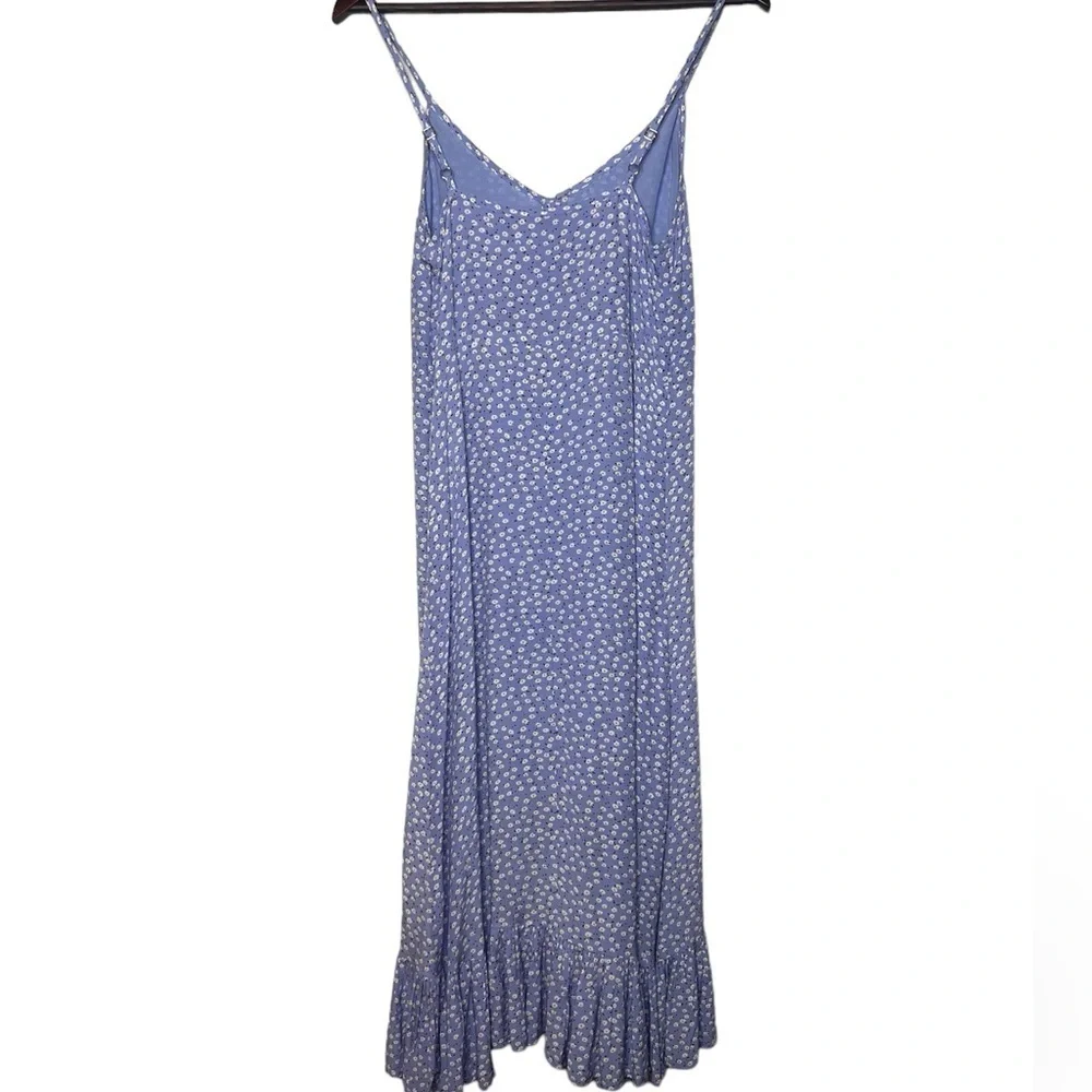 Rails Frida Dress in Sky Blue Daisies High Low Hem